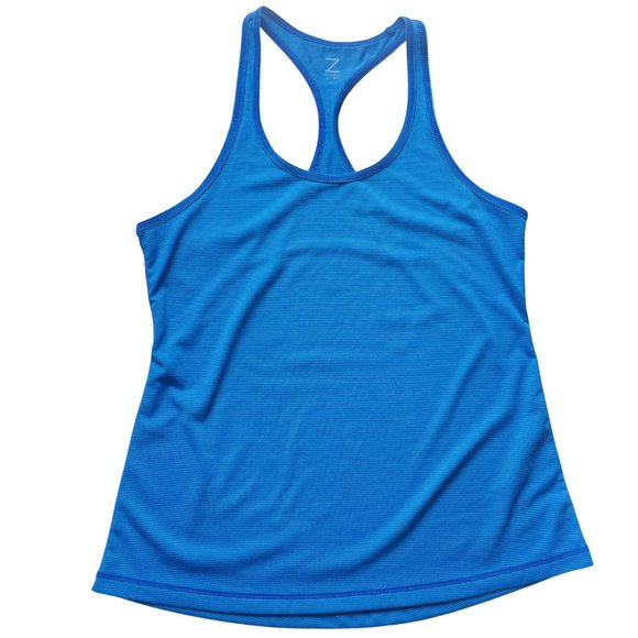Zella NWOT Women's Racerback Activewear Tank Top Small Blue RK324522MI - Picture 3 of 11
